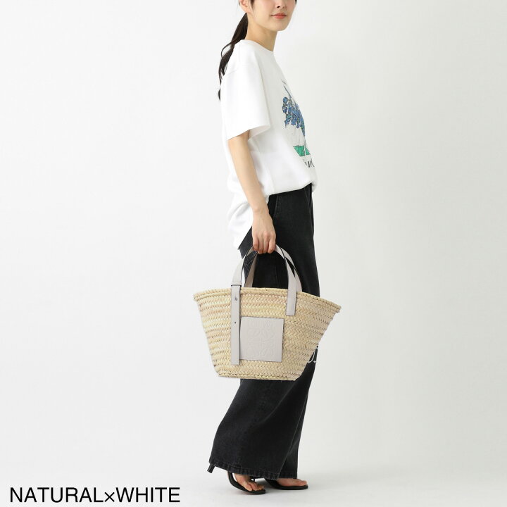 楽天市場】ロエベ LOEWE バスケットバッグ かごバッグ ベージュ 