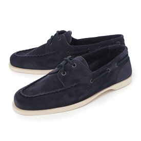 ジョンロブ JOHN LOBB デッキシューズ ブルー メンズ foil b0322fle 5a navy FOIL【返品送料無料】[2025SS]