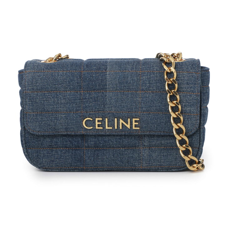 楽天市場】セリーヌ CELINE ショルダーバッグ ブルー レディース 11127
