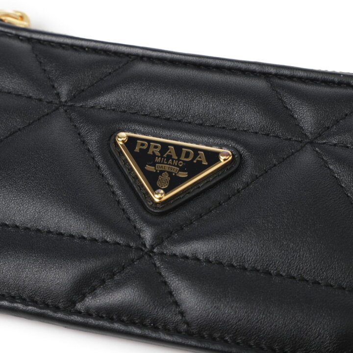 楽天市場】プラダ PRADA カードケース フラグメントケース ブラック 