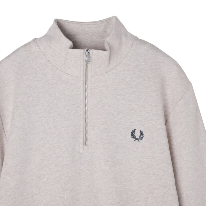 楽天市場】フレッドペリー FRED PERRY ハーフジップ スウェット メンズ 