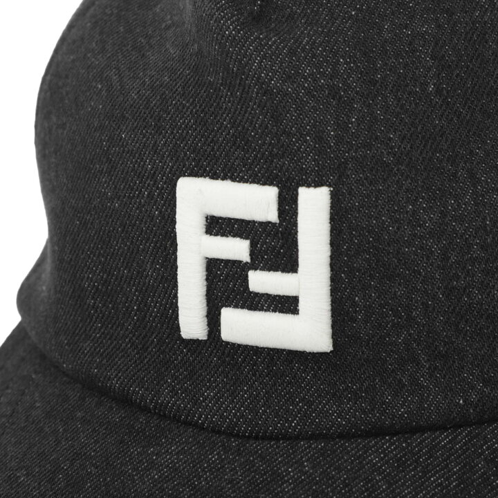 楽天市場】フェンディ FENDI ベースボールキャップ ブラック メンズ 
