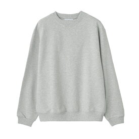 ボーラー BALR. スウェットシャツ グレー メンズ logo crewneck ltgreymelange LOGO CREWNECK【返品送料無料】