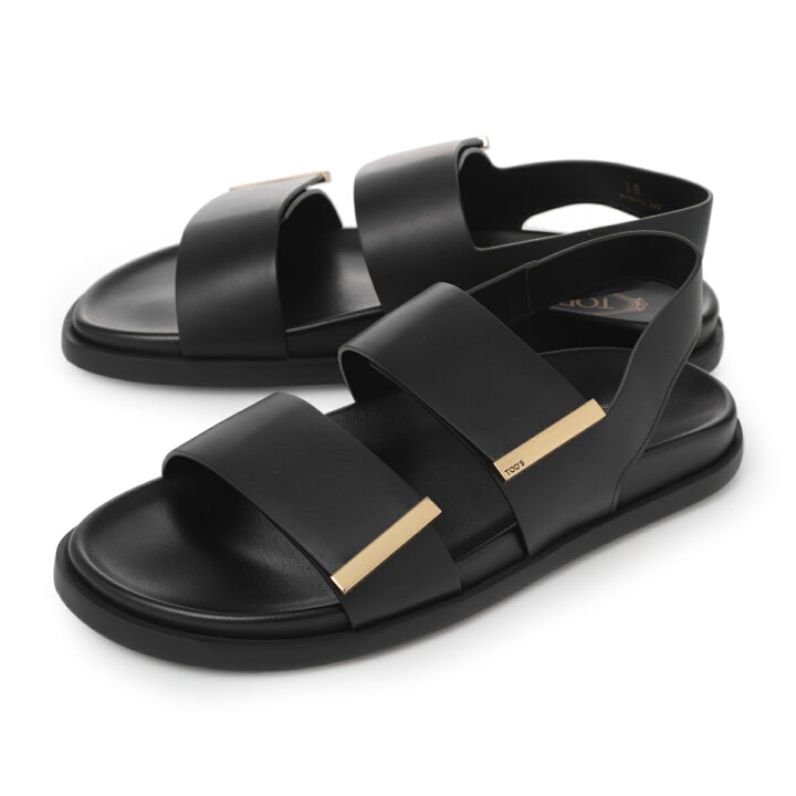 TOD'S(トッズ)』の人気サンダル5選！お得なBUYMAプライスでゲットしよう♪【BUYMA】 TOD'S トッズ　ラバー　トングサンダル タッセル付き　シアーブラック37