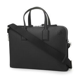 ロエベ LOEWE ブリーフケース ブラック メンズ 33712 p57 1100 GOYA THIN BRIEFCASE【返品送料無料】[2025AW]