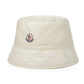 モンクレール MONCLER バケットハット ベージュ レディース 3b00027 788ra 20n【返品送料無料】[2025AW]