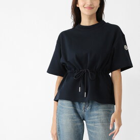 【アウトレット】モンクレール MONCLER クルーネックTシャツ ブルー レディース 8c00002 89a1k 778【返品送料無料】[2025AW]
