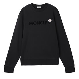 【12/10限定!当選確率1/2!MAX300%POINT BACK!※要エントリー】【アウトレット】モンクレール MONCLER スウェットシャツ ブラック メンズ 8g00040 809kr 999【返品送料無料】[2025AW][outnew]