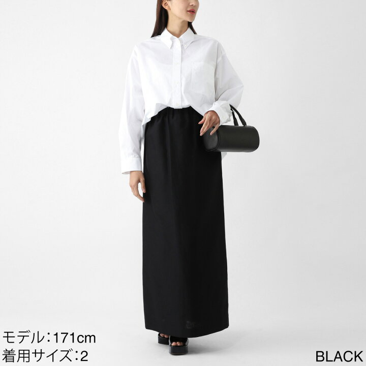 楽天市場】ザ ロウ THE ROW スカート ブラック レディース 9045 w3838 