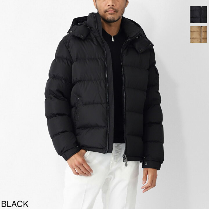 楽天市場】モンクレール MONCLER ダウンジャケット ブラック メンズ 