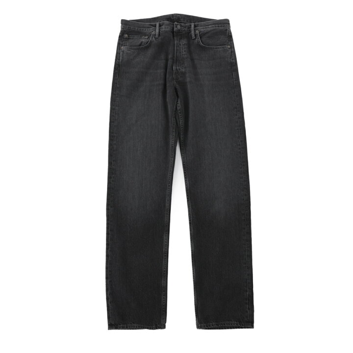 楽天市場】アクネ ACNE STUDIOS ボタンフライジーンズ ブラック メンズ 