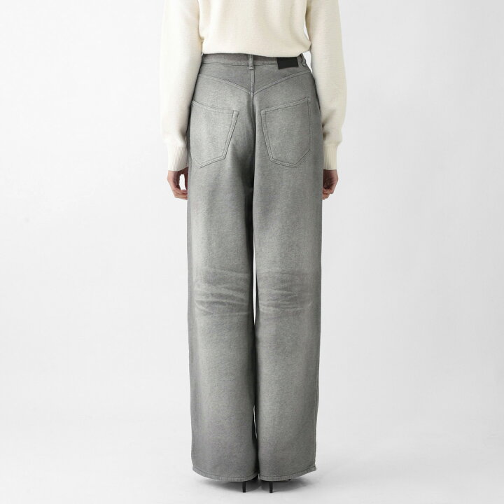 楽天市場】アクネ ACNE STUDIOS コットンパンツ ワイドパンツ グレー 