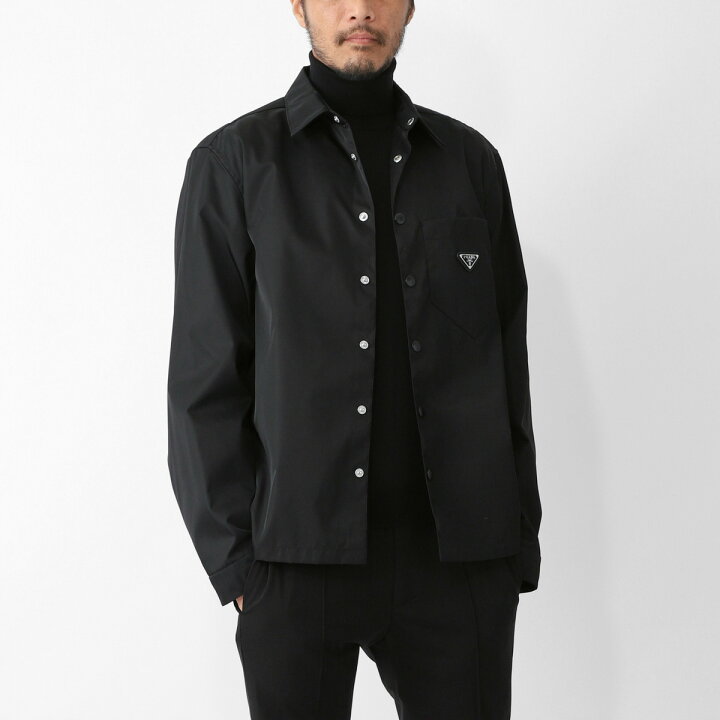 楽天市場】プラダ PRADA ナイロンジャケット シャツジャケット  