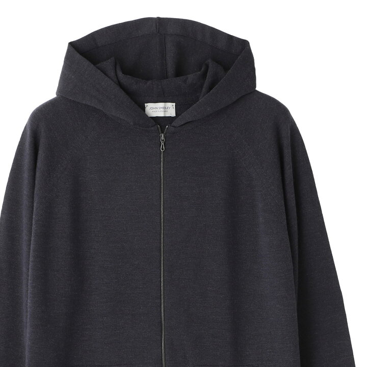 楽天市場】ジョンスメドレー JOHN SMEDLEY ジップアップ パーカ ニット 