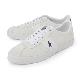 ポロラルフローレン POLO RALPH LAUREN スニーカー ホワイト メンズ 816961260 001 COURT VLC【返品送料無料】[2025AW]