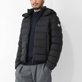 モンクレール MONCLER ダウンジャケット ブラック メンズ 大きいサイズあり montbrocq 1a00224 597yw 999 MONTBROCQ【返品送料無料】[2025AW]