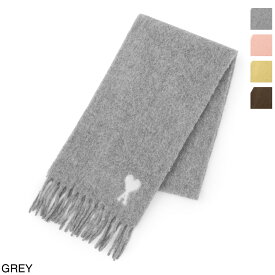 アミ AMI マフラー スカーフ メンズ レディース usf673 aw0004 050 gris AMI DE COEUR SCARF【返品送料無料】[2025AW]