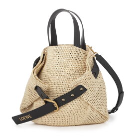 ロエベ LOEWE トートバッグ 3WAY ショルダーバッグ ベージュ レディース abesbesx02 2123 PUNCH HOLE SHOPPER MINI【返品送料無料】[2025AW]