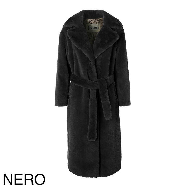 楽天市場】ヘルノ HERNO ロングコート ファーコート レディース 大きい 