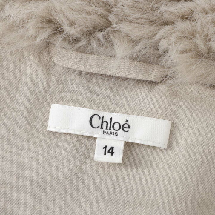 楽天市場】【アウトレット】クロエ Chloe ファーコート KIDS キッズ 