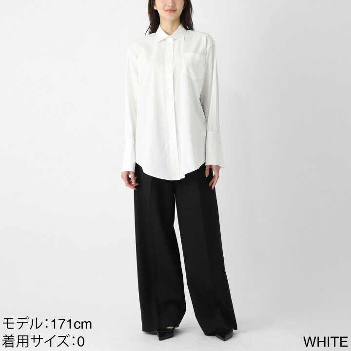楽天市場】【アウトレット】ザ ロウ THE ROW 長袖レギュラーカラー 
