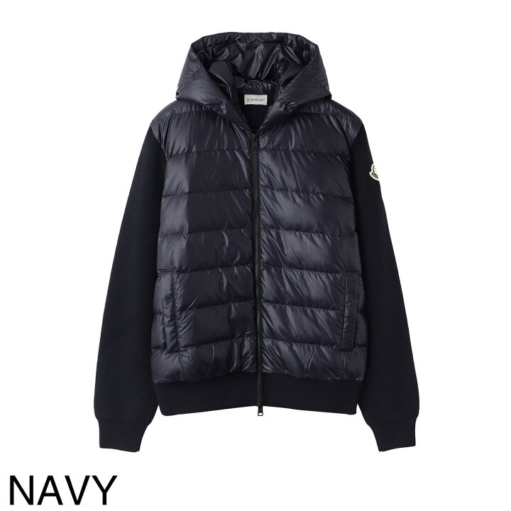 楽天市場】モンクレール MONCLER ダウン切り替え ジップアップ 