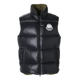 【12/10限定!当選確率1/2!MAX300%POINT BACK!※要エントリー】モンクレール MONCLER ダウンベスト ブラック メンズ 大きいサイズあり lipsi 1a00106 596xe p98 LIPSI VEST【返品送料無料】[2025AW]