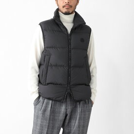 モンクレール MONCLER ダウンベスト ブラック メンズ 大きいサイズあり gabas 1a00179 597u5 999 GABAS VEST【返品送料無料】[2025AW]