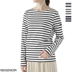 セントジェームス SAINT JAMES 長袖カットソー メンズ レディース 9858 ic minquiers moderne neige noir MINQUIERS MODERNE【返品送料無料】