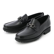 フェラガモ FERRAGAMO ローファー ビットローファー ブラック メンズ 大きいサイズあり david 02a515 671…