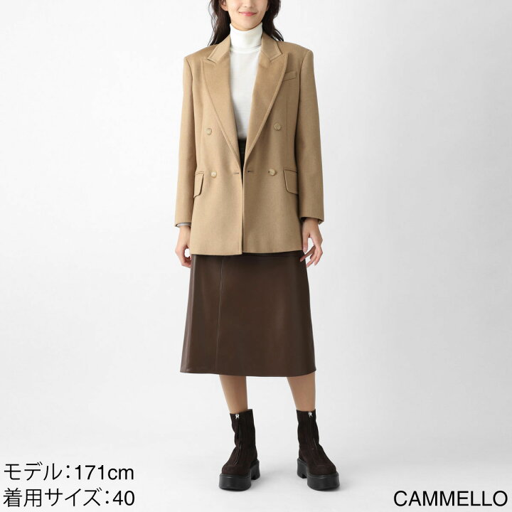 楽天市場】マックスマーラ Max Mara ダブルブレストジャケット 