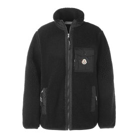 モンクレール MONCLER ジップアップ フリース ブラック メンズ 8g00043 89b59 999【返品送料無料】[2025AW]
