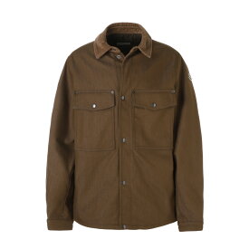 モンクレール MONCLER シャツジャケット デニムジャケット ブラウン メンズ 2f00024 598x1 246【返品送料無料】[2025AW]