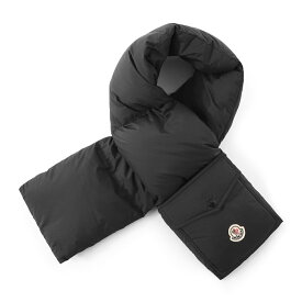 モンクレール MONCLER マフラー ブラック メンズ レディース 3c00006 597yw 999【返品送料無料】[2025AW]