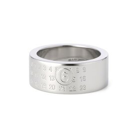 エムエム 6 メゾンマルジェラ MM6 Maison Margiela リング 指輪 シルバー メンズ sm6uq0057 p6469 951 NUMERIC MINIMAL SIGNATURE RING【返品送料無料】
