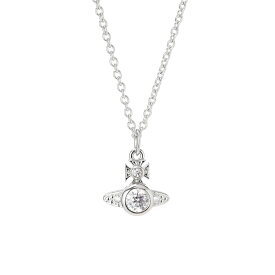 ヴィヴィアンウエストウッド Vivienne Westwood ネックレス シルバー レディース 63020278 p102 platinum whitecz LONDON ORB PENDANT【返品送料無料】