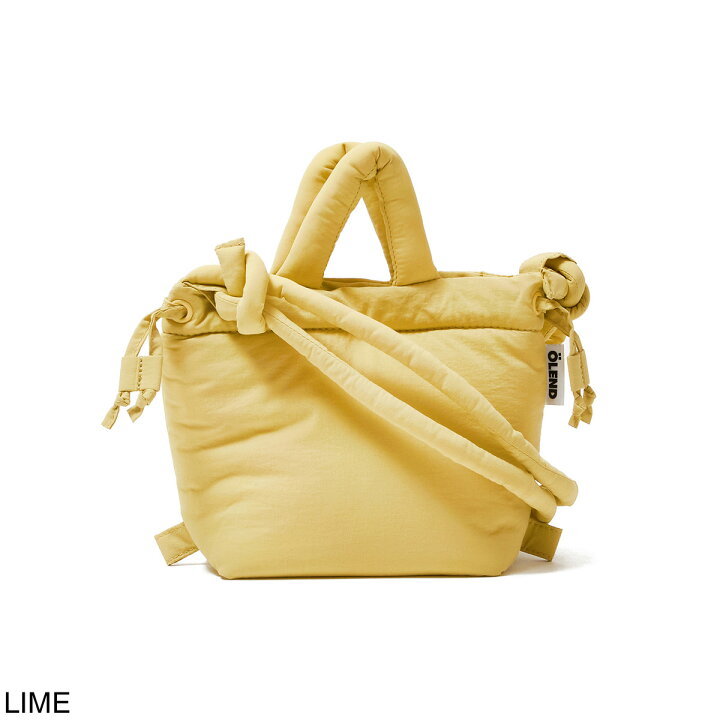 OLEND】ONA SOFT BAG-lime オレンド OLEND OLEND バッグ MICRO ONA 