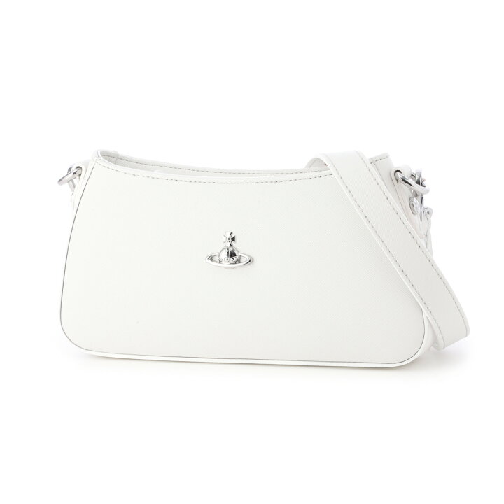VIVIENNE TAM レーザーカット ショルダーバッグ ホワイト Vivienne 
