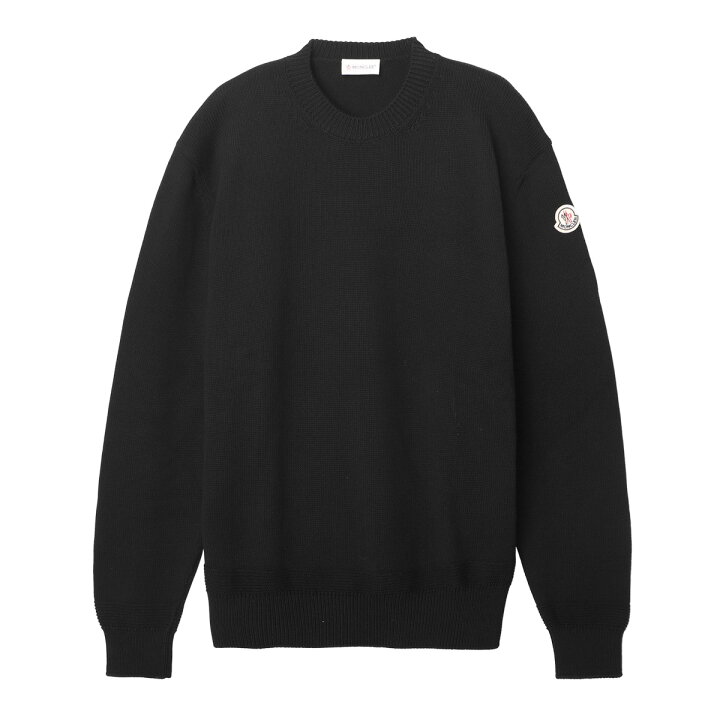 楽天市場】モンクレール MONCLER クルーネック ニット ブラック メンズ 