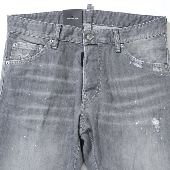 楽天市場 訳あり アウトレット ディースクエアード Dsquared2 ジーンズ グレー メンズ S74lb0580 S ウォッシュ Grey Denim Wash Cool Guy Jean グレー デニム ウォッシュ クールガイ 返品交換不可 あす楽対応 関東 モダンブルー楽天市場店