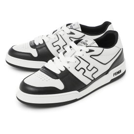 【訳あり】【アウトレット】フェンディ FENDI スニーカー ブラック メンズ 7e1643 aomn FENDI MATCH【返品交換不可】