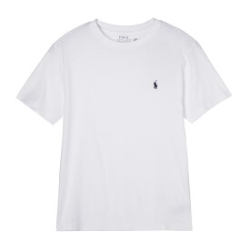 【訳あり】【アウトレット】ポロラルフローレン POLO RALPH LAUREN クルーネックTシャツ KIDS キッズ ガールズ ボーイズ ホワイト メンズ レディース mb 32383290 SHORT-SLEEVE COTTON JERSEY CREWNECK T-SHIRT 323832904【返品交換不可】