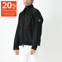 【アウトレット】ストーンアイランド STONE ISLAND ブルゾン ブラック メンズ 801543734 v0029 43734 BIO RASO WITH B…