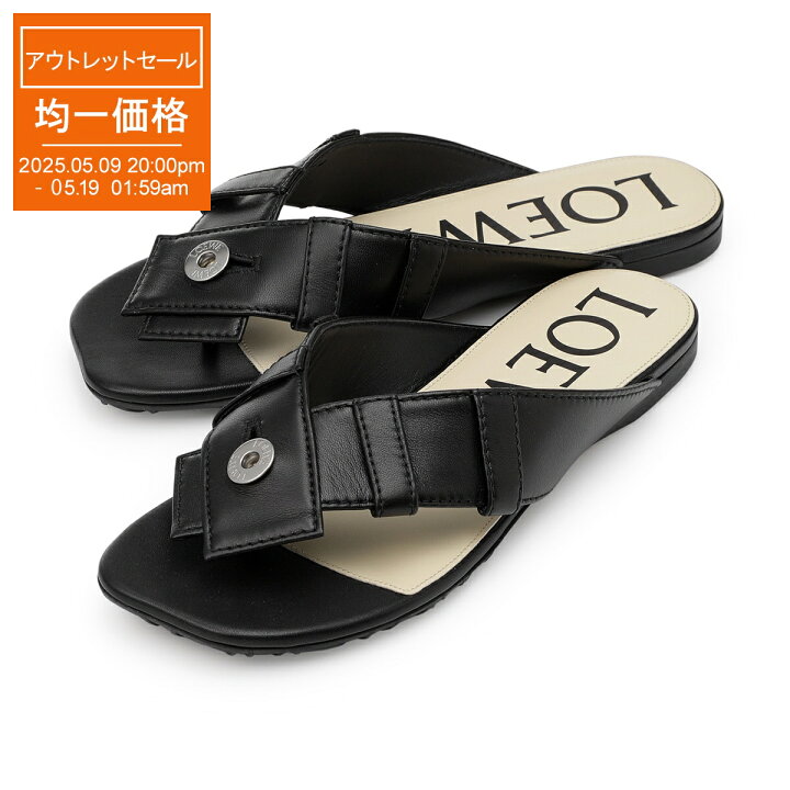 楽天市場】ロエベ LOEWE サンダル ブラック レディース l814465x79 