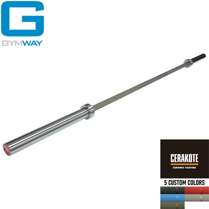 楽天市場】GYMWAY（ジムウェイ）セラコートパワーバー 筋トレ 本格  