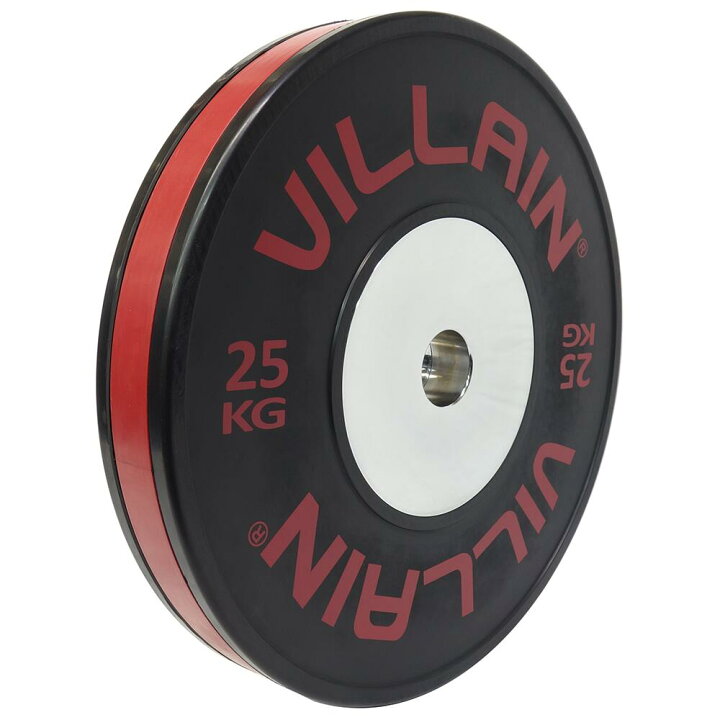 ①25kg 2枚 VILLAIN ヴィラン バンパープレート オリンピック（VILLAIN 