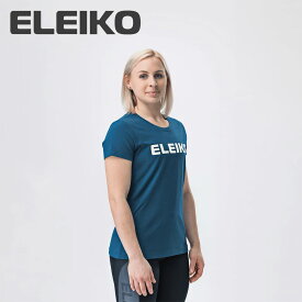 ELEIKO（エレイコ） Tシャツ レディース オーガニックコットン/ポリエステル 全4色 ホワイト ブラック グリーン ブルー XS-XXL