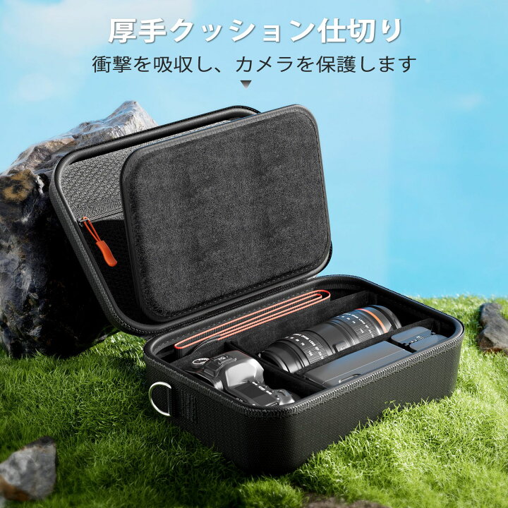 楽天市場】ProCase カメラバッグ 一眼レフカメラ ケース 大容量 耐水 