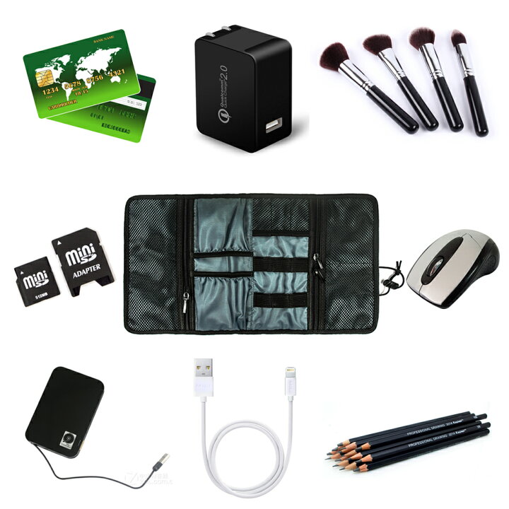 楽天市場】ProCase 【楽天1位】トラベルポーチ PC周辺小物整理 電子 