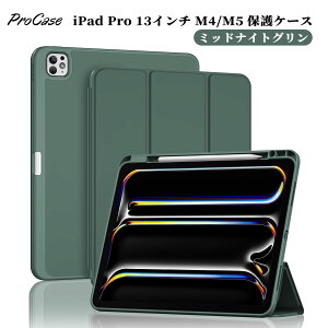 ProCase iPad Pro 11/13C` M4/M5EiPad 11 A16 11C`/10EiPad 9/8/7EiPad Mini 6/Mini A17 ProEiPad Air M3/M2E5/4/3EiPad Pro 10.5C` یP[X y[ êTPUobN ϏՌ O